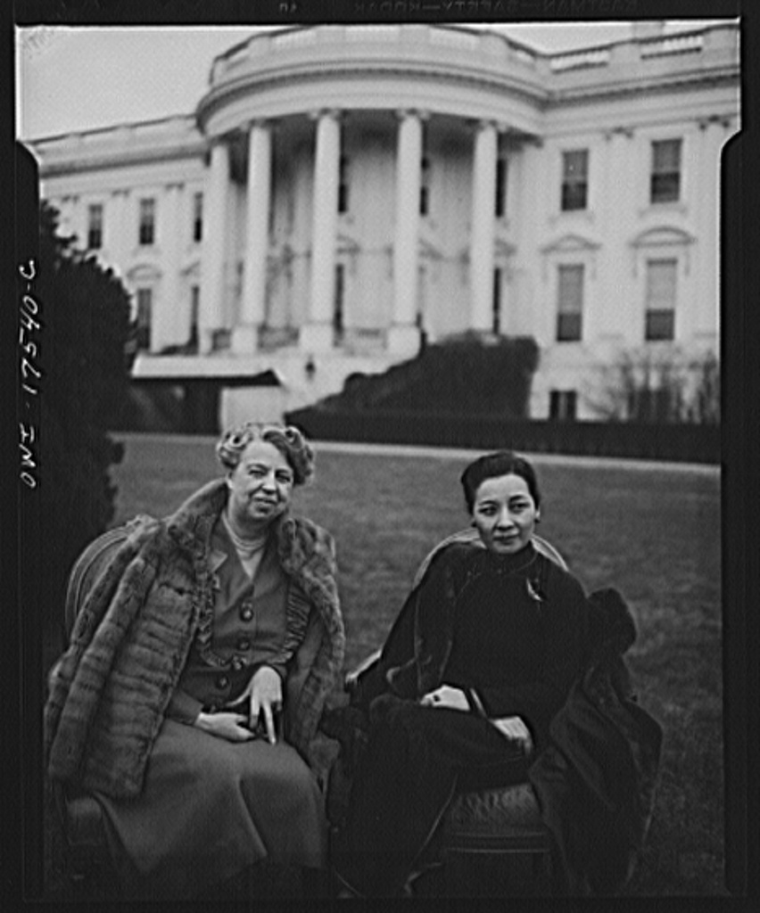 Madame Chiang Kai-Shek and Eleanor Roosevelt