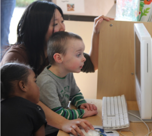 Interacting with children and technology is the best way to make technology use effective.