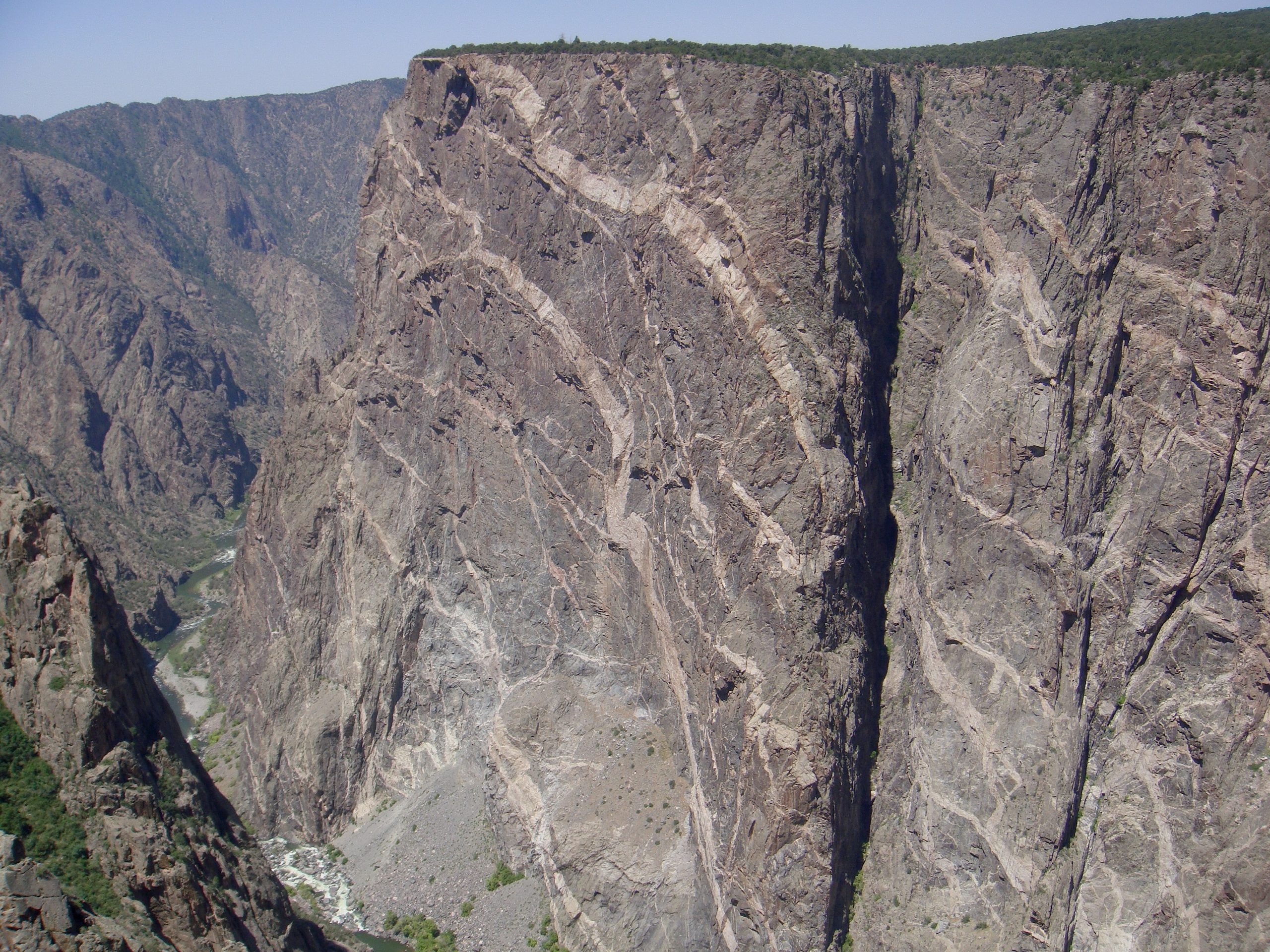 By Matt Affolter The painted wall is a large cliff