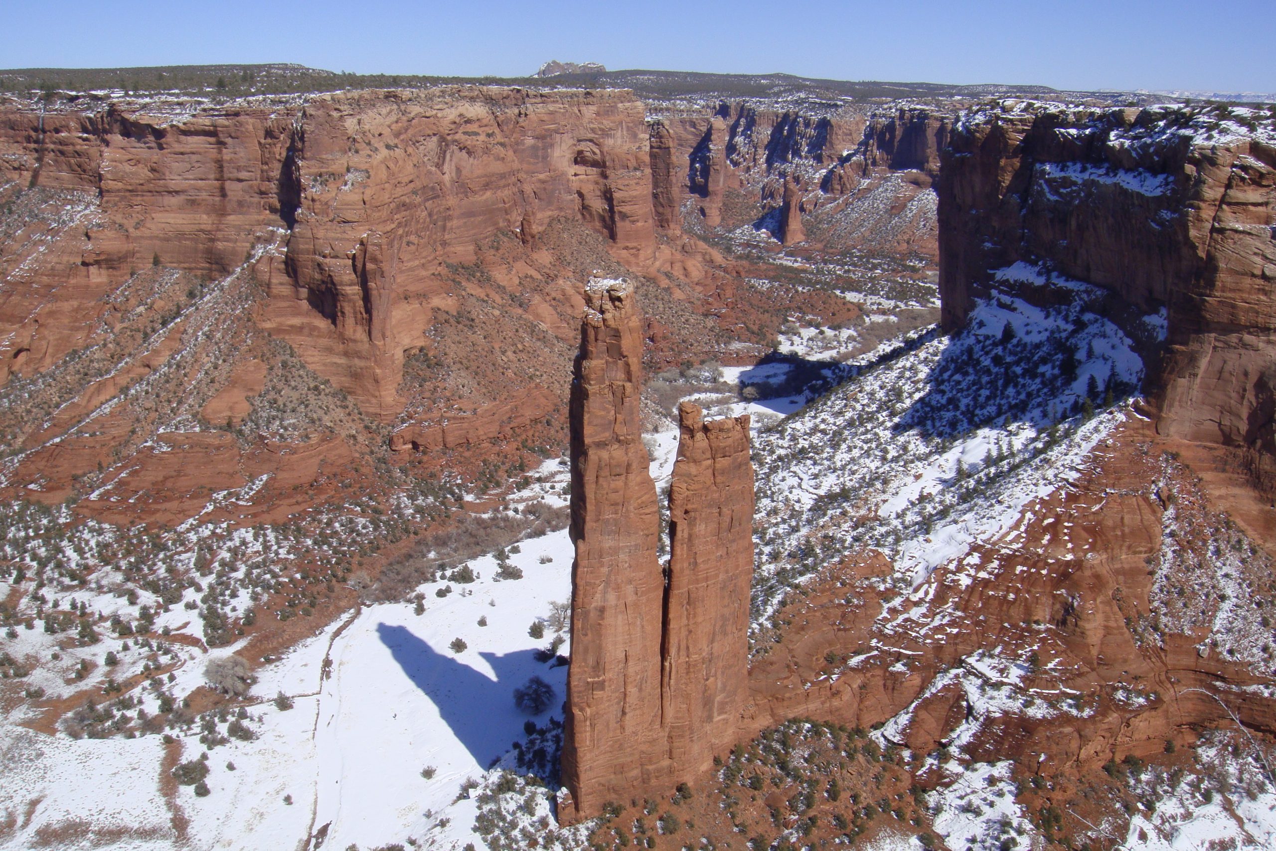 By Matt Affolter The rock is a 750' spire.