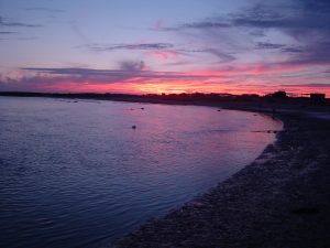 By Matt Affolter The beach is over sunset.