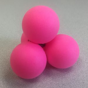 Model of silicon-oxygen tetrahedron of ping pong balls with a tiny silicon ion in the space in the middle of the four large balls