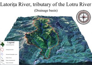 By Asybaris01 Oblique view of the drainage basin and divide of the Latorita River, Romania.