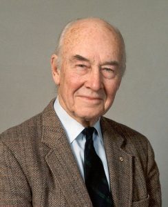 He is an older man in this 1992 image.