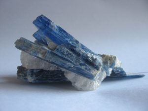 The crystals are long and rectangular