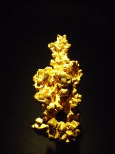 The nugget is gold