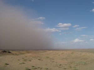 By Matt Affolter The left of the picture is full of brown dust