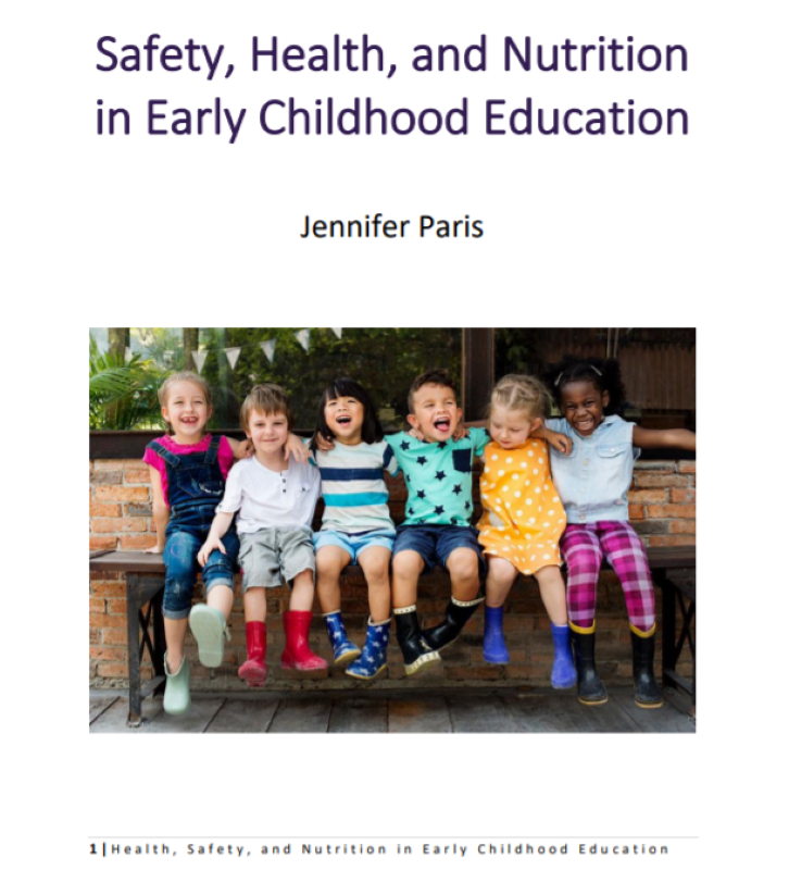 Cover image for ACC Safety, Health, and Nutrition in Early Childhood Education