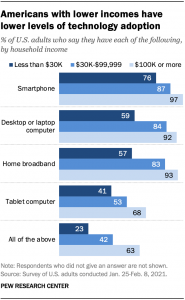 Pew Research on the Digital Divide