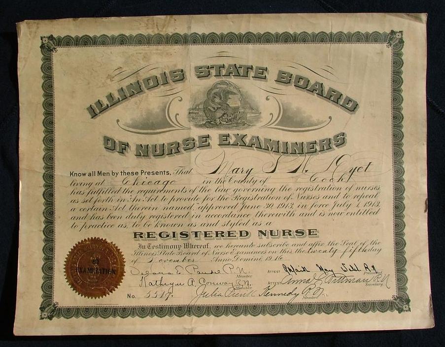 “3277658479_86d3d7d61c_o.jpg” by Vernon Dutton is licensed under CC BY-NC-SA 2.0 Photo of a Simulated Nursing License