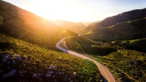 Photo of a winding road.