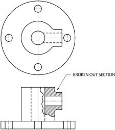 Sectional Views – Blueprint Reading For CAD I