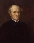 Portrait f John Stuart Mill