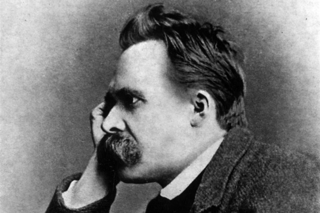 Photo of Nietzsche by Gustav-Adolf Schultze, 1882