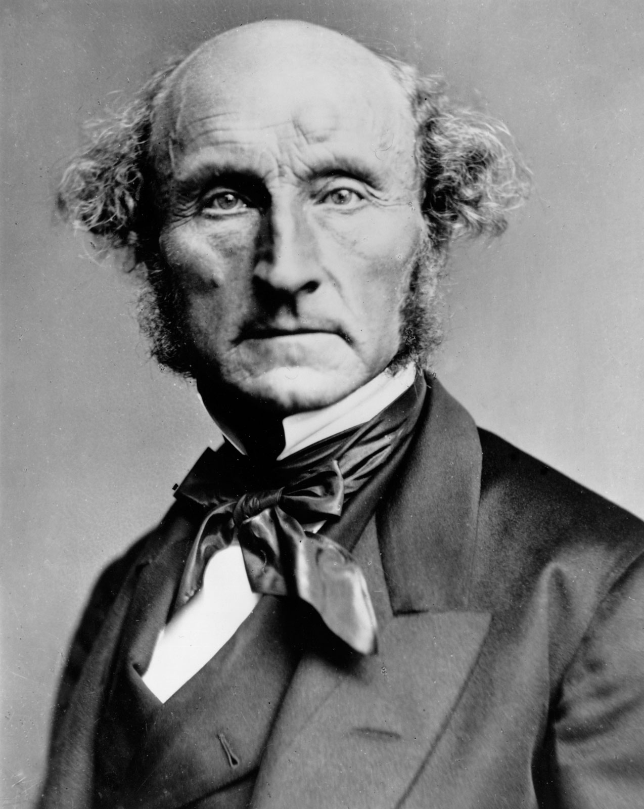 Photograph of John Stuart Mill c. 1870