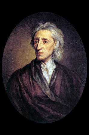Portrait of Locke in 1697 by Godfrey Kneller