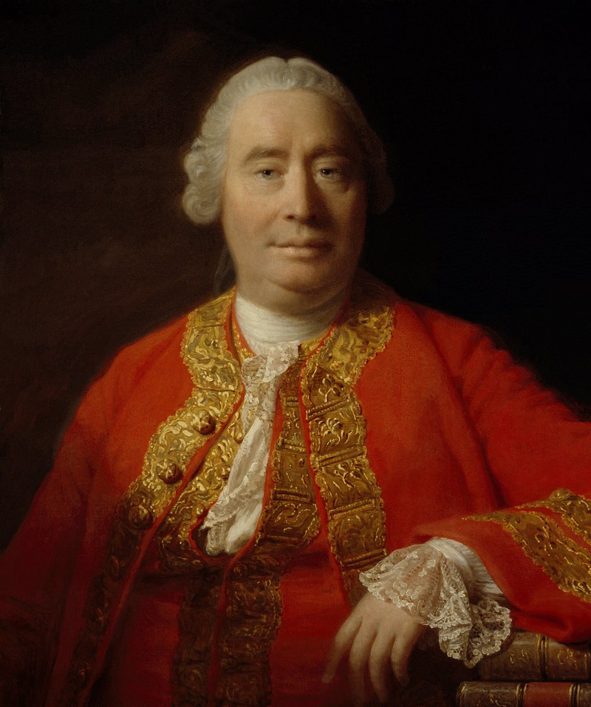 A portrait of David Hume by Allan Ramsay, 1766