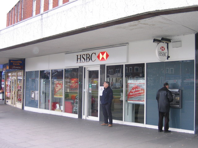 Image of outside of HSBC Bank