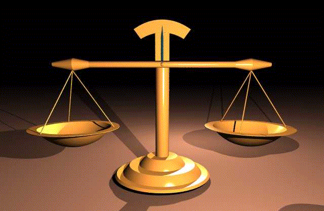 Image of balance scales