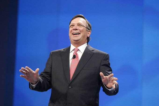 Photograph of Walmart Chief Financial Officer Charles Holley.