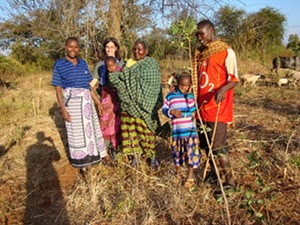 Dr. Crystal Patil in Tanzania