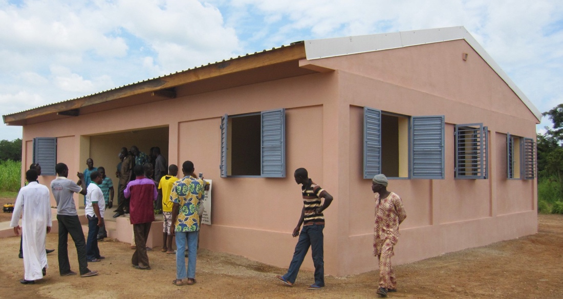 The US Army Corp of Engineers opened this community health clinic in the country of Benin in West Africa in 2013