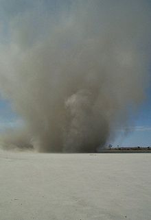 A Dust Devil is an example of a manifestation of Ghost Sickness