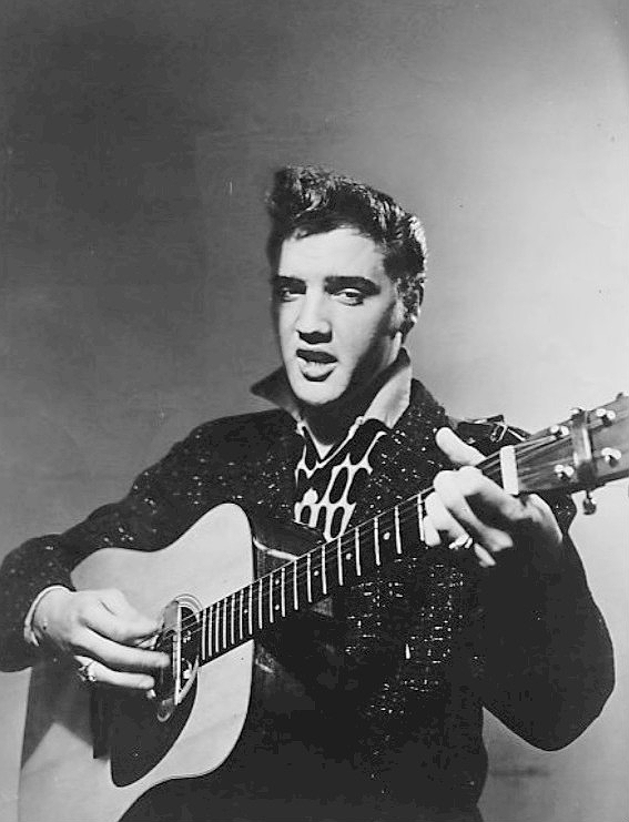 Elvis Presley's first national television appearance.