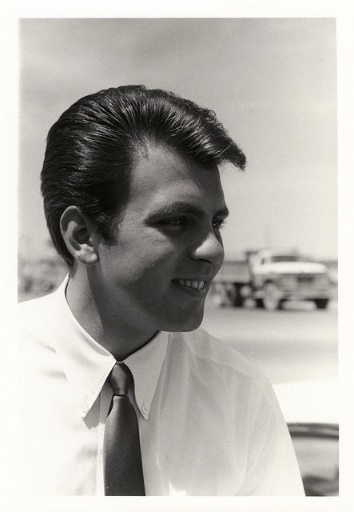 Profile portrait of singer Fabian.