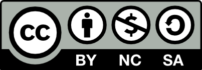 CC BY NC-SA 4.0 license