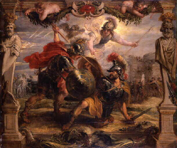 Achilles Slays Hector