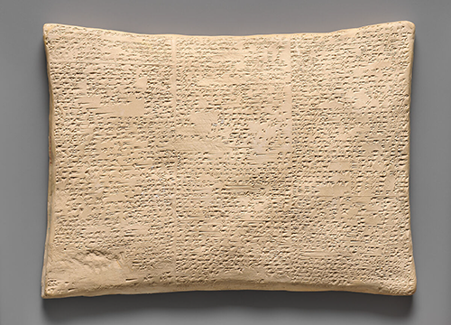 Cast of the Flood Tablet