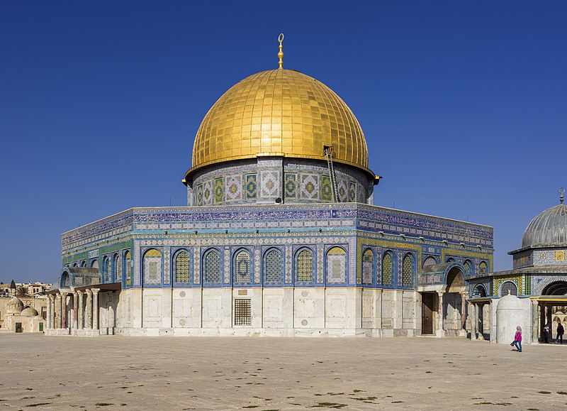 The Dome of the Rock, Jerusalem, Israel CC-BY-SA 4.0 Andrew Shiva