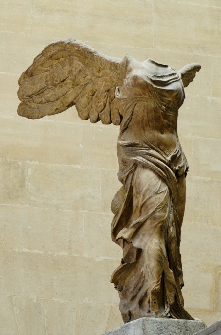 Winged Victory of Samothrace.