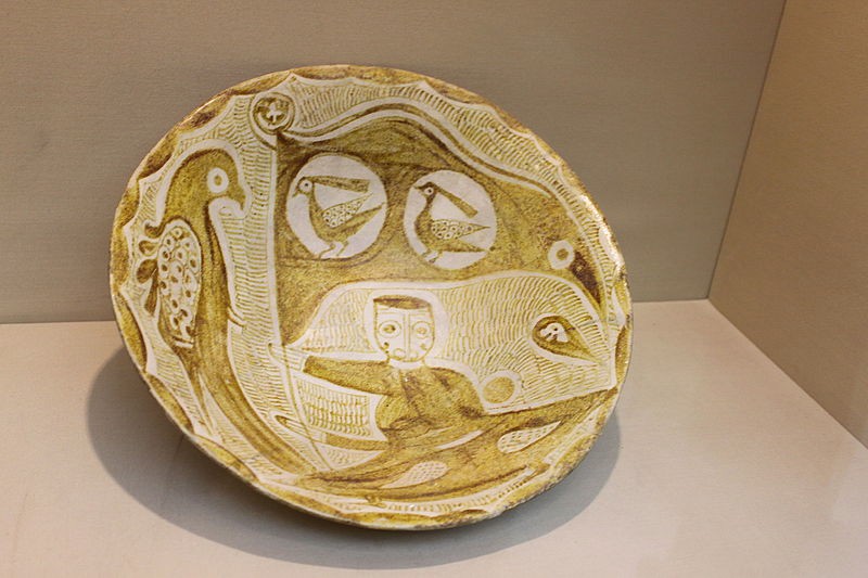 9-10th century bowl, Tehran.