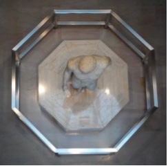 Top view of the Spear Bearer. Even from the top, he looks ideal but natural.
