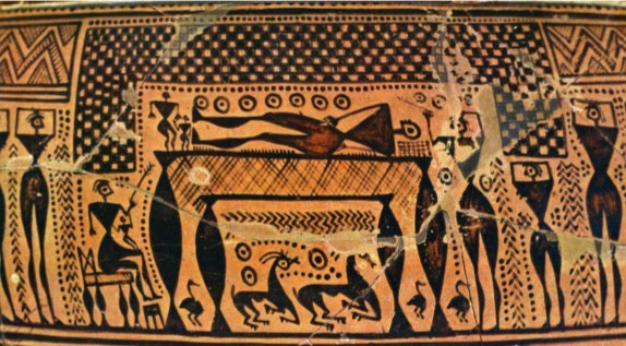 Dipylon krater.