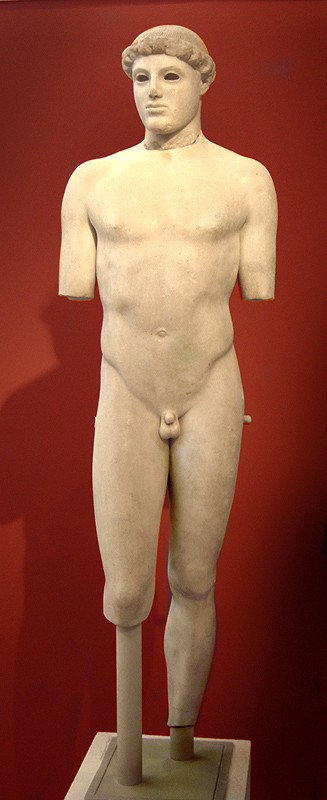 Front view of Kritios Boy.