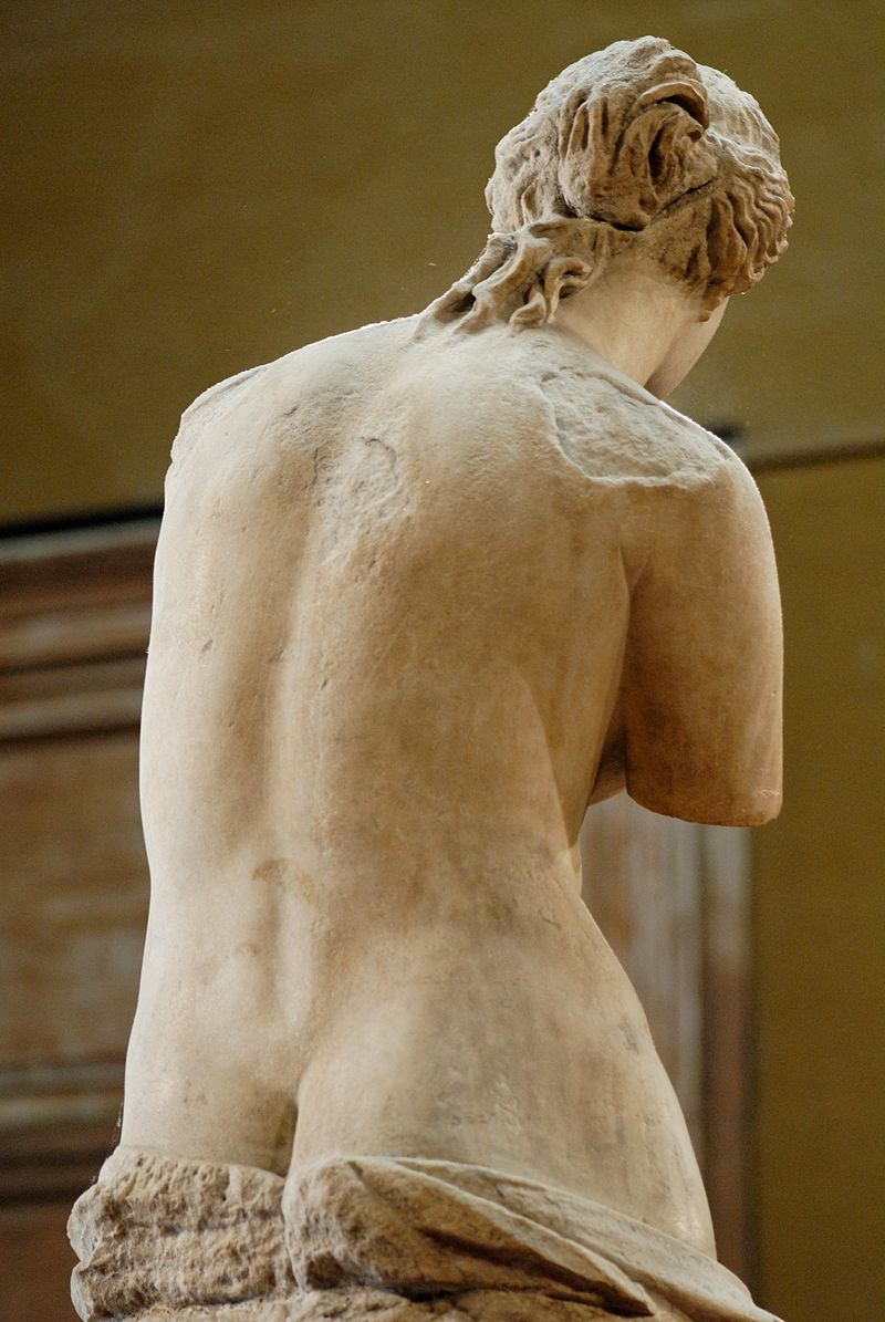 Venus de Milo, detail.