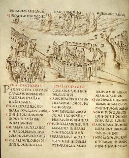 A page with the new writing style and the same illustration as image.