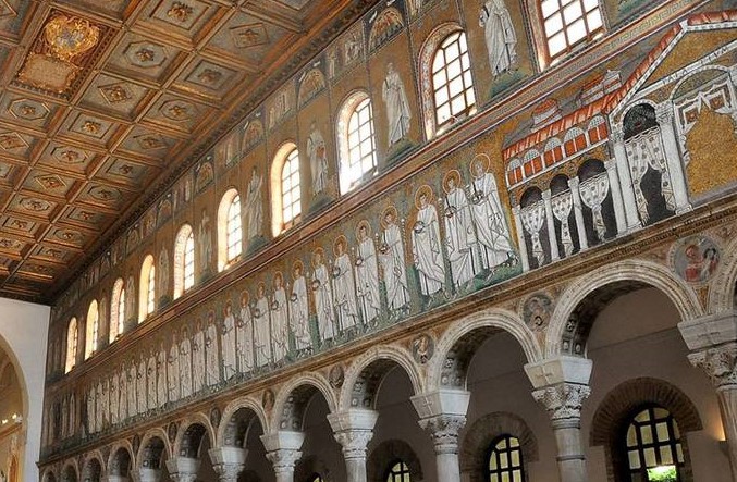 Sant’ Apollinare Nuovo. South side of nave.