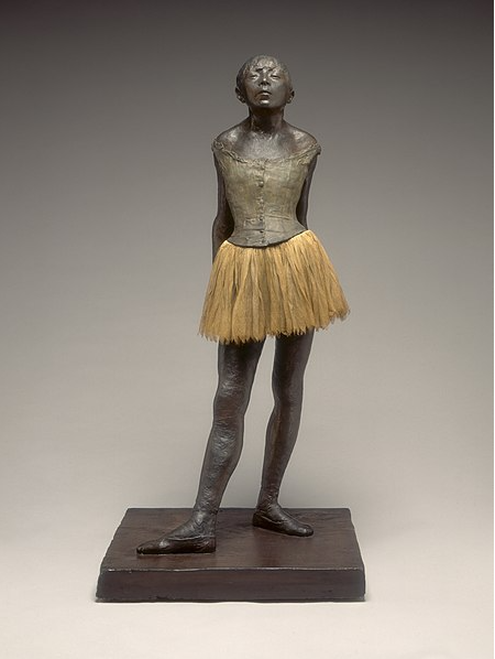 Edgar Degas, Little Dancer Aged Fourteen, plaster, 1920-21 after original wax, 1878-81