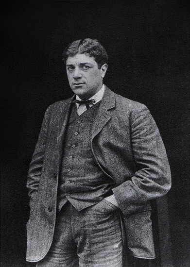 Anonymous photographer, Georges Braque, 1908, photo published in Gelett Burgess, The Wild Men of Paris, Architectural Record, May 1910