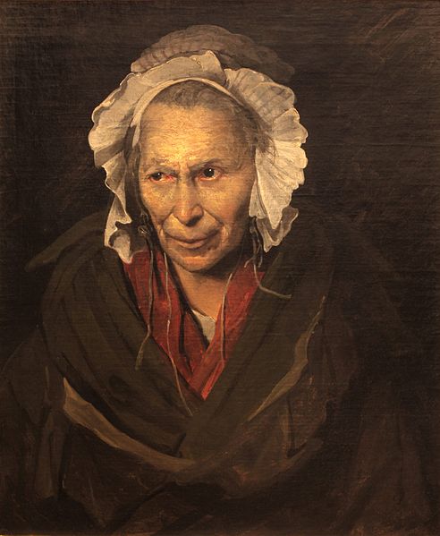 Painting, The Mad Woman, 1819-22, Theodore Gericault,