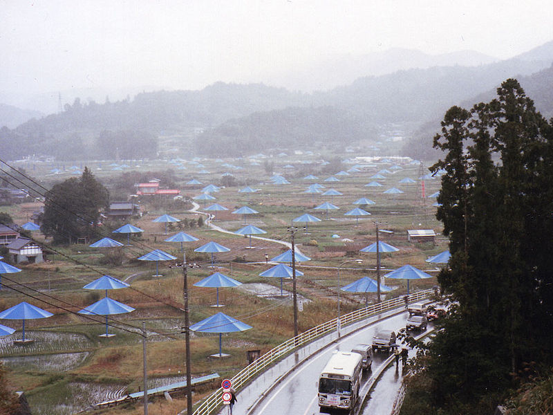 Christo and Jeanne-Claude, The Umbrellas, 1991 Japan and Southern California