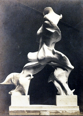 Umberto Boccioni, Unique Forms of Continuity in Space, 1913, plaster