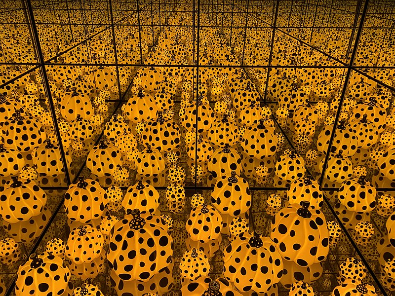 Yayoi Kusama, The Spirits of the Pumpkins Descended into the Heavens, 2015, National Gallery of Australia, Canberra