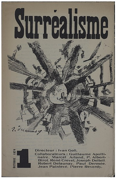 Robert Delaunay, Magazine Cover, Manifesto of Surrealisme, October 1, 1924