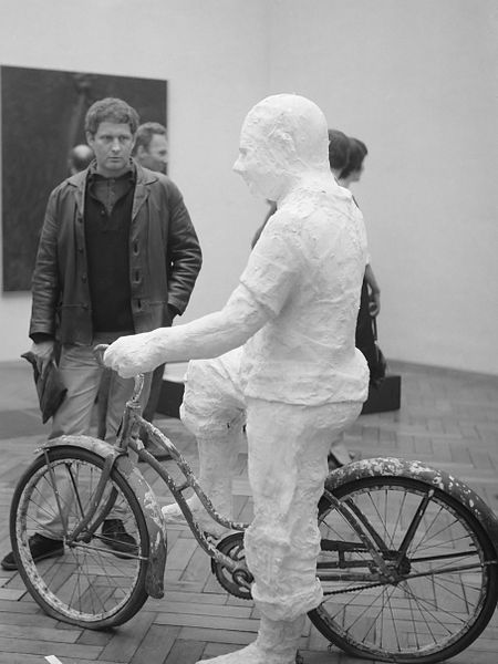 George Segal, Man on a Bicycle, 1964