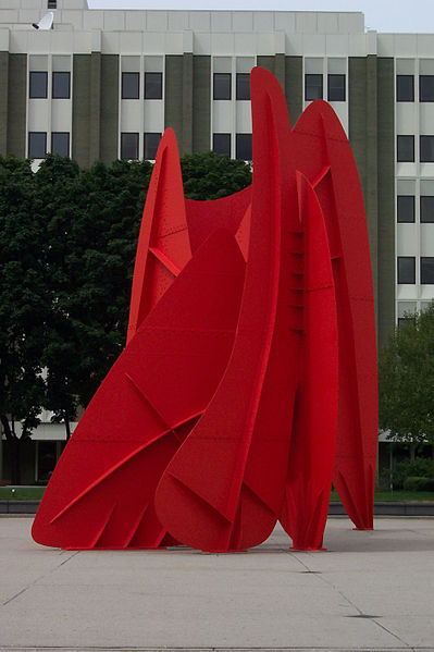 Alexander Calder, La Grande Vitesse Sculpture, 1969, Grand Rapids, Michigan